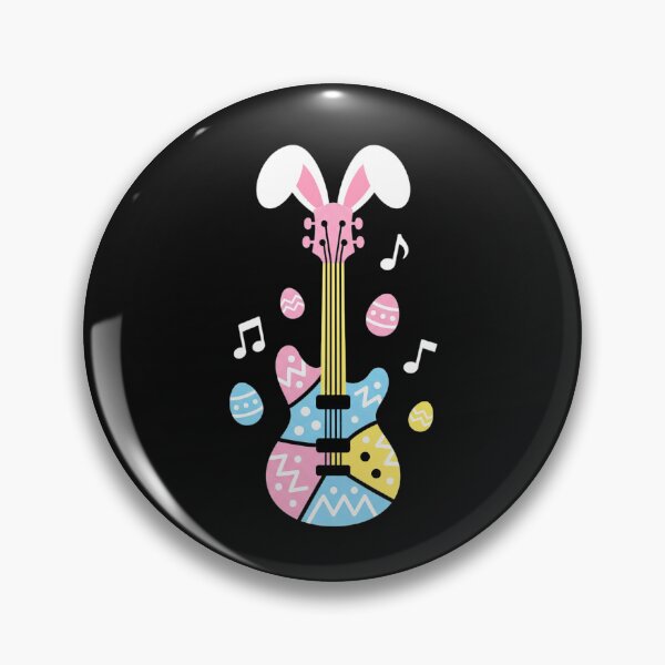 Item preview, Guitar Bunny Rabbit Ears Eggs Easter Guitarist Men Women designed and sold by clothesy7.
