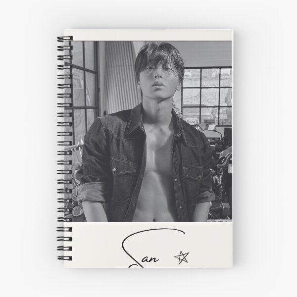 Item preview, Kpop San Ateez Photo designed and sold by StarBunnyDesign.