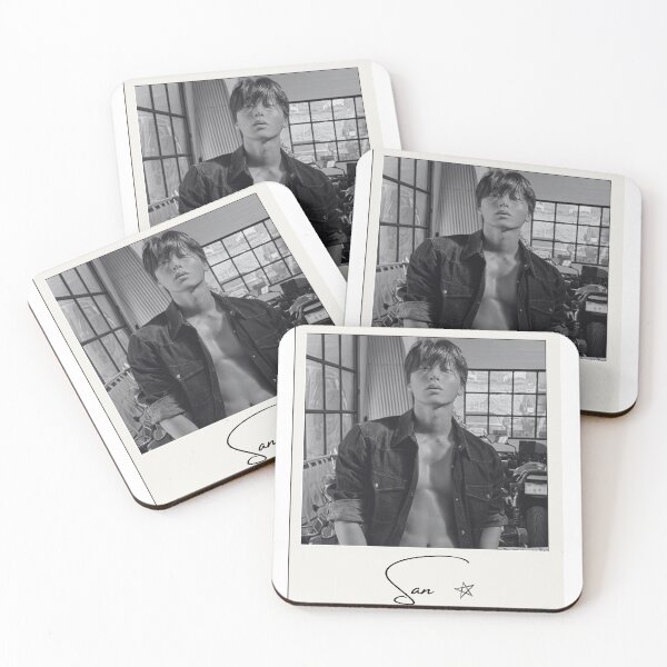 Item preview, Kpop San Ateez Photo designed and sold by StarBunnyDesign.