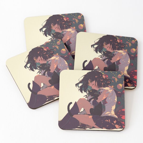 Item preview, Sailor Saturn, Luna, and Christmas designed and sold by Solace Sparkles.