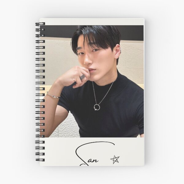 Item preview, Kpop San Ateez  Photo designed and sold by StarBunnyDesign.