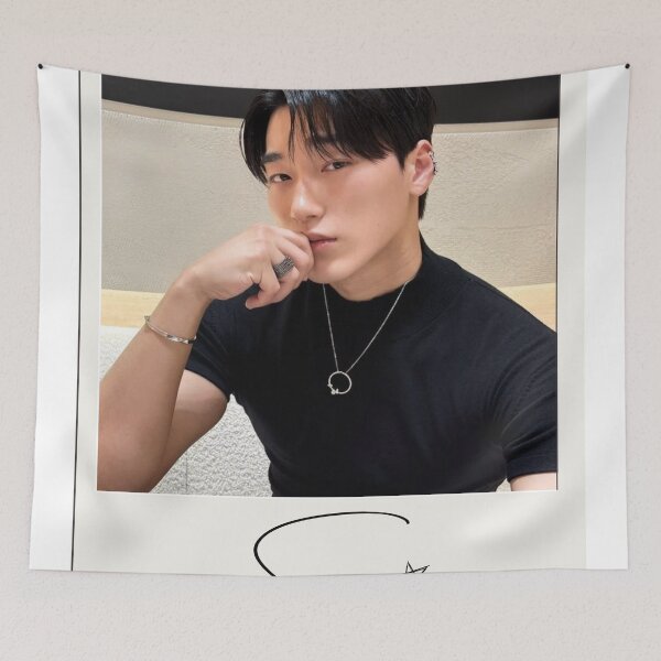Item preview, Kpop San Ateez  Photo designed and sold by StarBunnyDesign.