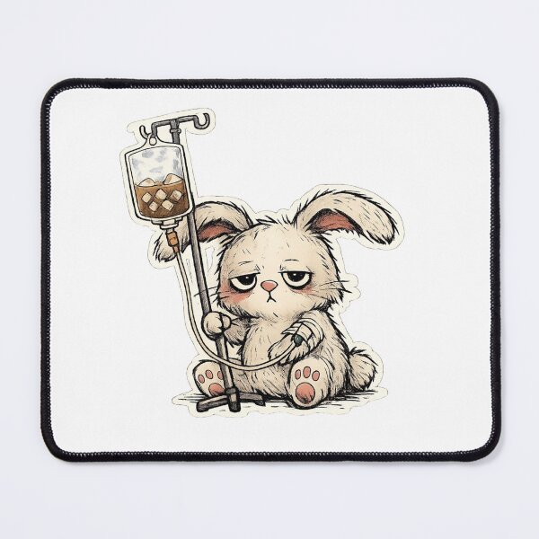 Item preview, Grunge Caffeine Drip IV Bunny designed and sold by Melissa Conner.