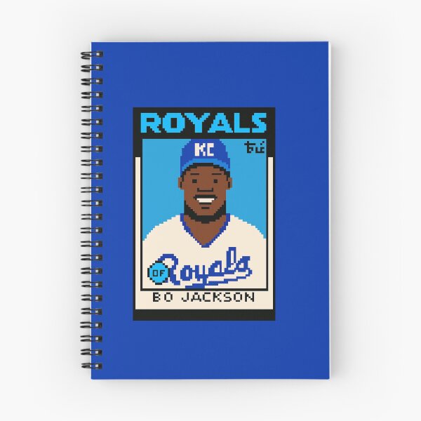 Item preview, Bo Jackson 8-Bit Retro Royals Baseball Card Art designed and sold by TheArtOfCar.