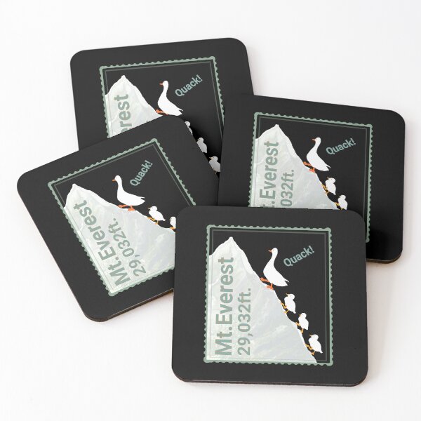 Item preview, Funny ducks climbing Mount Everest. Quack! designed and sold by MiFree.