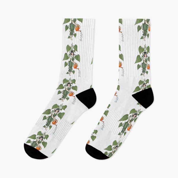 Item preview, Woman Wrapped in Leaf Vines Watering Plants designed and sold by TeeARTHY.