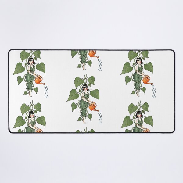 Item preview, Woman Wrapped in Leaf Vines Watering Plants designed and sold by TeeARTHY.