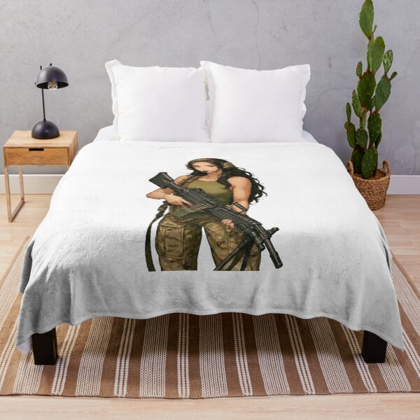 Item preview, Machine Gun Girl designed and sold by RAWLIFEGRAPHIC.