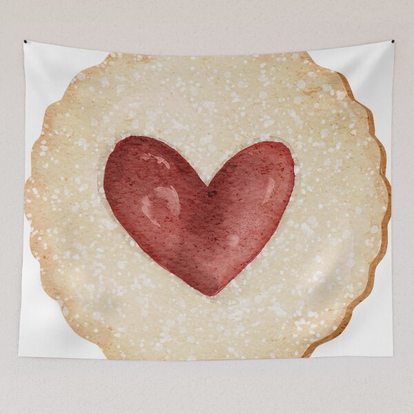 Item preview, Yummy Linzer Cookie Shrewsbury Biscuit designed and sold by AnimaliaStar.