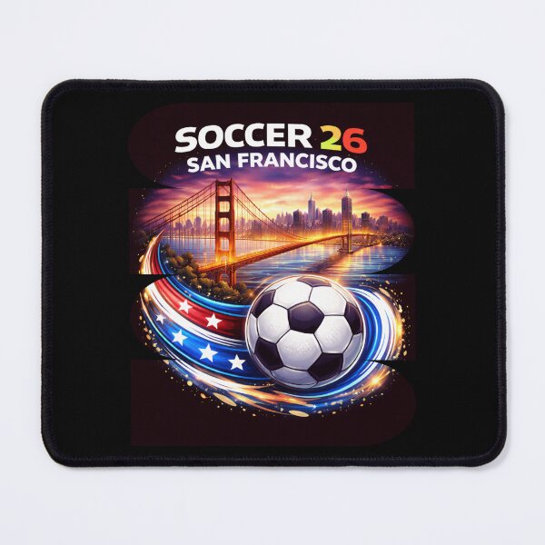 Item preview, San Francisco Soccer 2026 Shirt, Soccer 26 Bay Area Fan Tee, San Francisco California Soccer Graphic designed and sold by MK-Charlie.