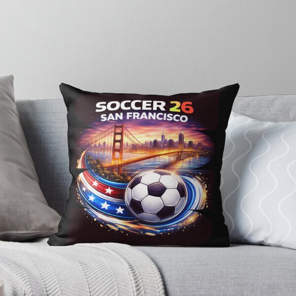 Item preview, San Francisco Soccer 2026 Shirt, Soccer 26 Bay Area Fan Tee, San Francisco California Soccer Graphic designed and sold by MK-Charlie.
