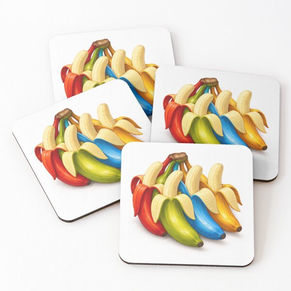 Item preview, “Color Riot Bananas” designed and sold by Kimmy and Zamiah Art.