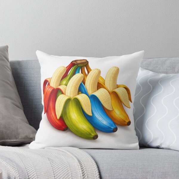 Item preview, “Color Riot Bananas” designed and sold by Kimmy and Zamiah Art.