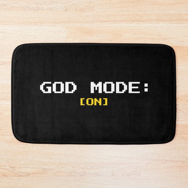 Item preview, God Mode On Funny Gamer Cheat Code Quote designed and sold by vividlukas.