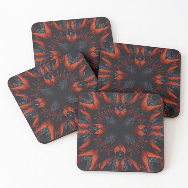 Item preview, Volcanic Suture: Orange Bloom designed and sold by mxztar.