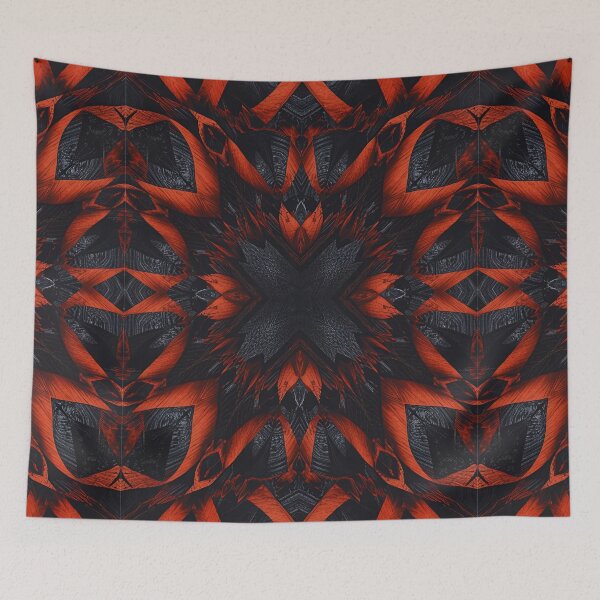 Item preview, Volcanic Suture: Orange Bloom designed and sold by mxztar.