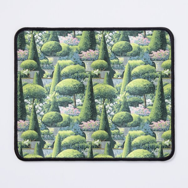 Item preview, Grandmillennial formal garden and topiaries designed and sold by SophieClimaArt.