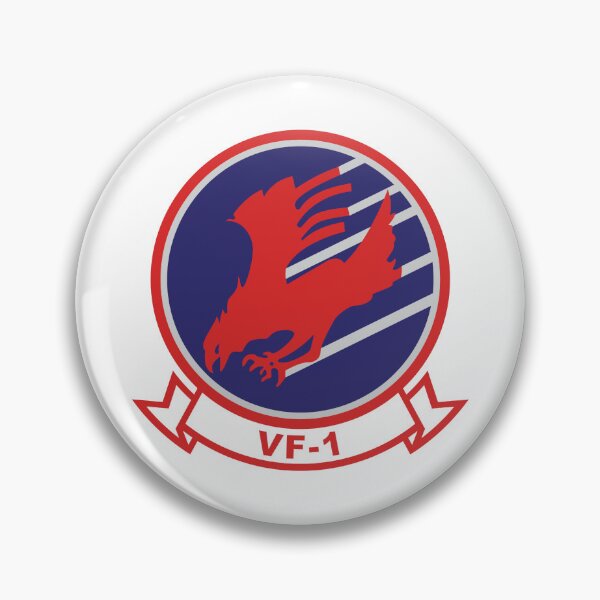 Item preview, VF-1 Wolfpack Military Squadron Emblem designed and sold by CharlieDesings.