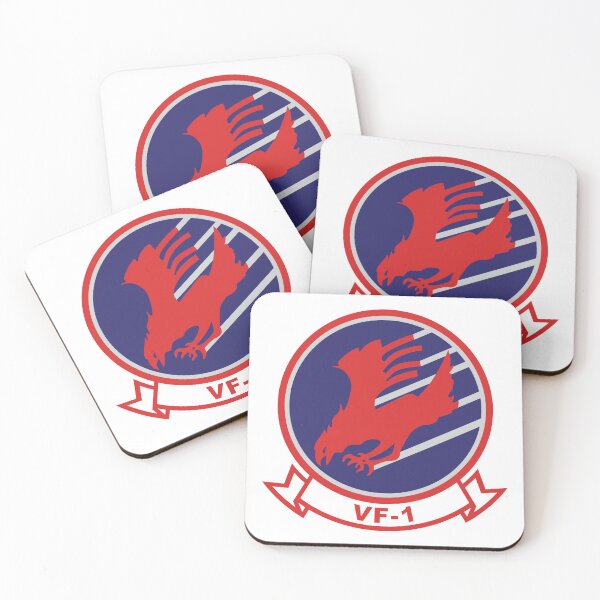 Item preview, VF-1 Wolfpack Military Squadron Emblem designed and sold by CharlieDesings.