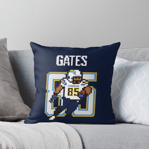 Item preview, Antonio Gates Chargers Pixel Art Tribute designed and sold by TheArtOfCar.