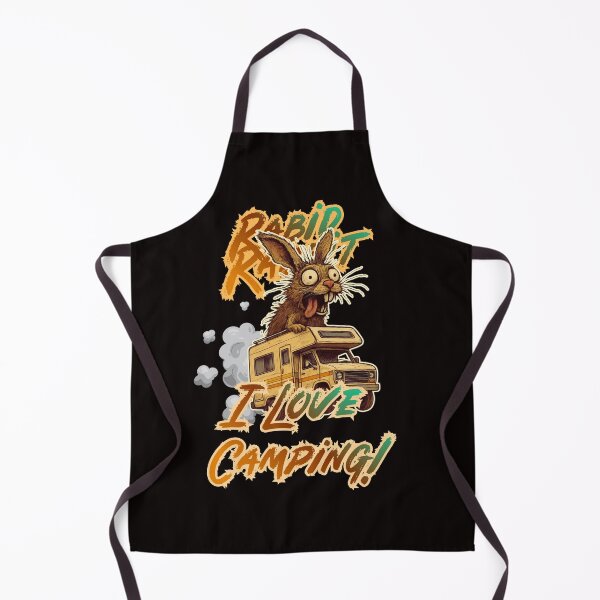 Item preview, Rabid Rabbit- I Love Camping! designed and sold by joztees.