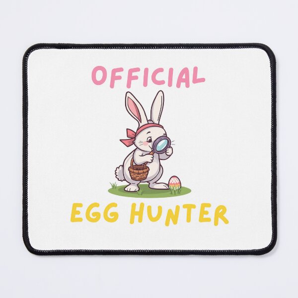 Item preview, Official Egg Hunter - Cute Bunny with Magnifying Glass designed and sold by TobiasLogic.