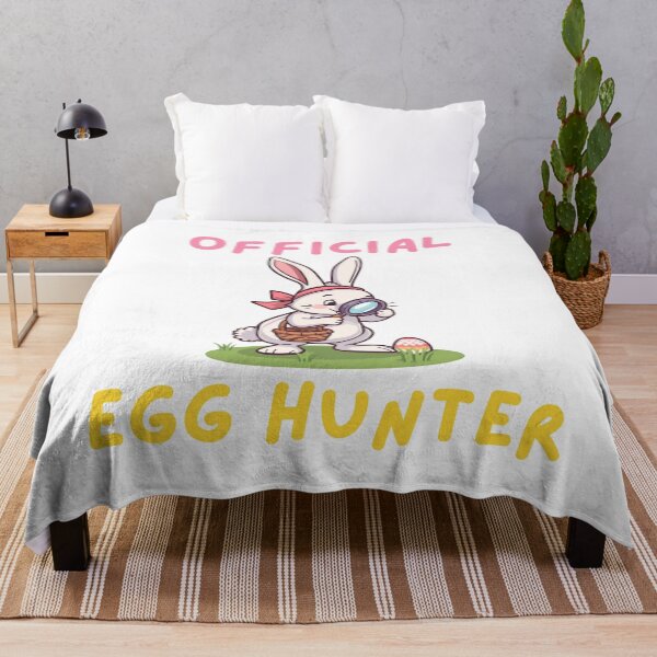 Item preview, Official Egg Hunter - Cute Bunny with Magnifying Glass designed and sold by TobiasLogic.