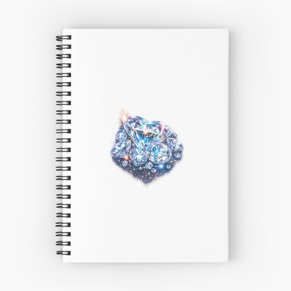 Item preview, Sparkling Diamond Cluster – Luxury Crystal Glow Design designed and sold by ssoundofsilence.
