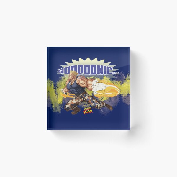 Item preview, STREET FIGHTER - GUILE - SONIC BOOM ENERGY! designed and sold by CuPensky.