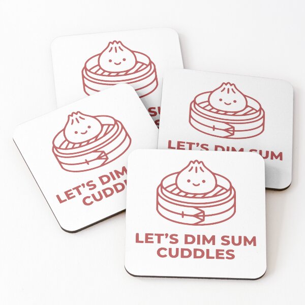 Item preview, Let’s Dim Sum Cuddles – Cute Dumpling Design designed and sold by LEMIN K.