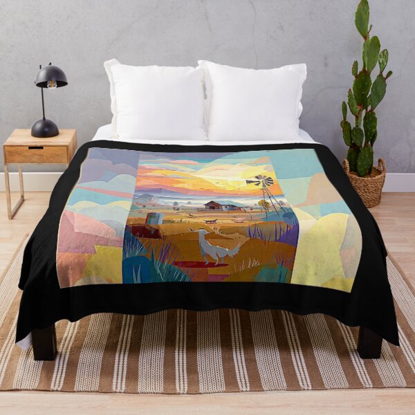 Item preview, Colorado Farm Sunrise – Vibrant Rural Landscape#2 designed and sold by Helios Be. Lavsh.