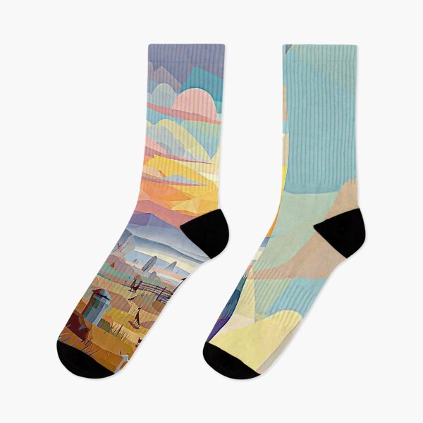Item preview, Colorado Farm Sunrise – Vibrant Rural Landscape#2 designed and sold by Helios Be. Lavsh.