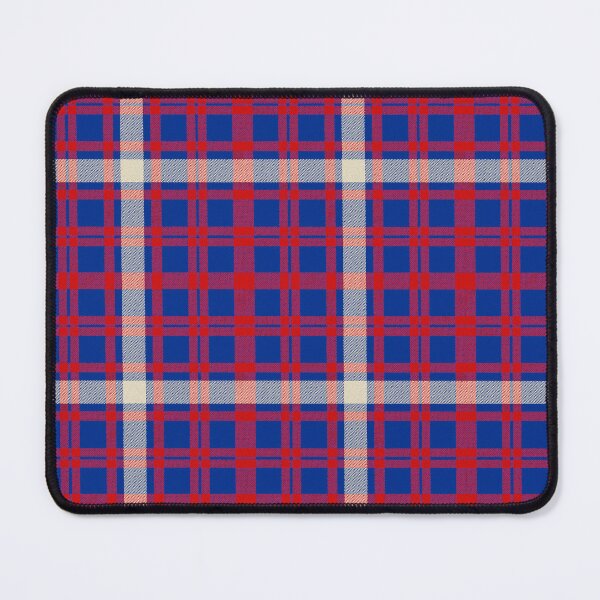 Item preview, Buffalo Bills plaid tartan designed and sold by Broken Antler Designs .