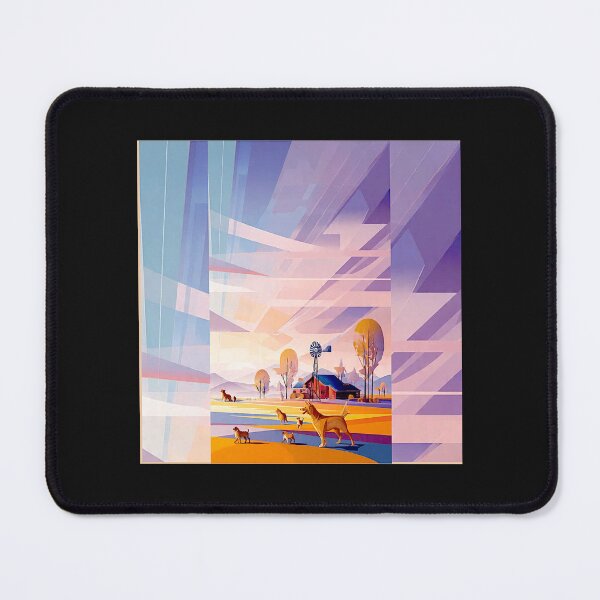 Item preview, Colorado Farm Sunrise – Vibrant Rural Landscape#3 designed and sold by Helios Be. Lavsh.