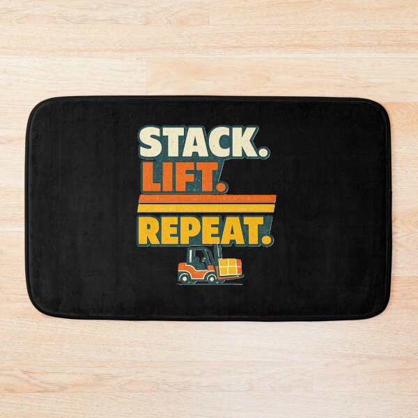 Item preview, Stack Lift Repeat Forklift Operator designed and sold by RetroNibylander.