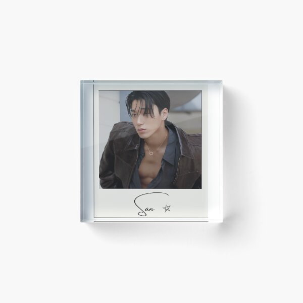 Item preview, Kpop San Ateez Photo designed and sold by StarBunnyDesign.