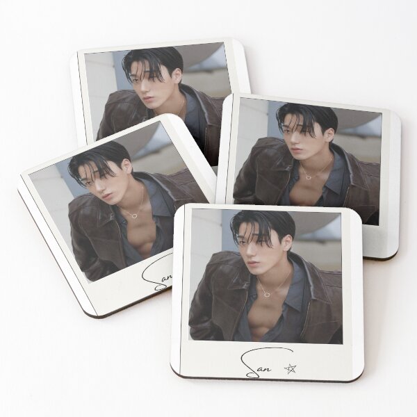 Item preview, Kpop San Ateez Photo designed and sold by StarBunnyDesign.