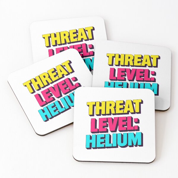 Item preview, Threat Level Helium designed and sold by LewpyG.