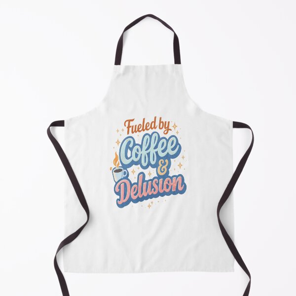 Item preview, Fueled By Coffee And Delusion designed and sold by Cotton Theory.