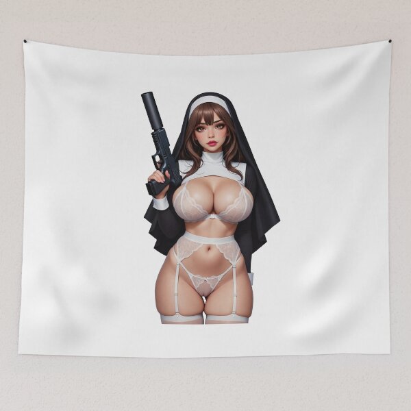 Item preview, The Nun Tactical designed and sold by RAWLIFEGRAPHIC.