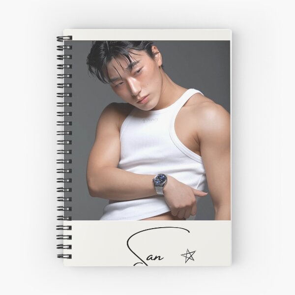 Item preview, Kpop San Ateez Photo designed and sold by StarBunnyDesign.