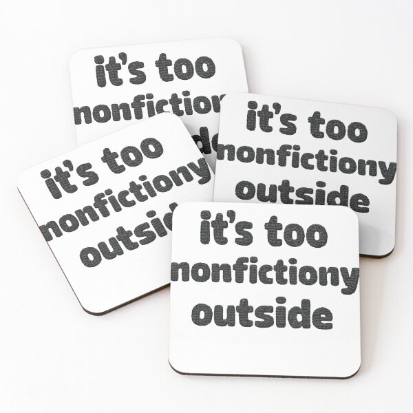 Item preview, Funny Nonfiction Reader Introvert Book Lover Quote Humor designed and sold by hourrianouar.