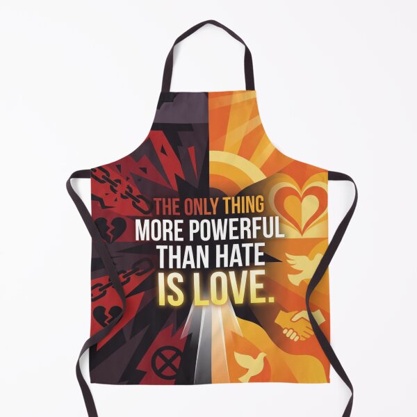 Item preview, Geometric Love Overcomes Hate Sunlight Abstract Poster designed and sold by DGtaLrtcom.
