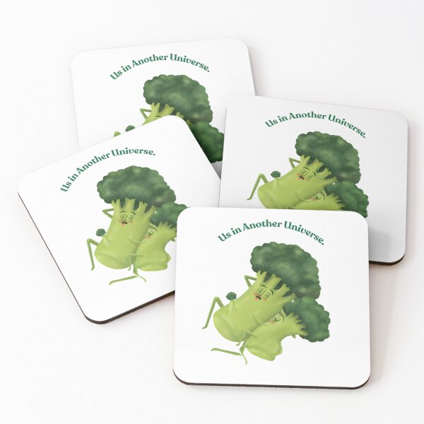 Item preview, Us in Another Universe – Cute Broccoli lovely Couple  designed and sold by ATLAS TEES.