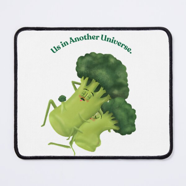 Item preview, Us in Another Universe – Cute Broccoli lovely Couple designed and sold by ATLAS TEES.