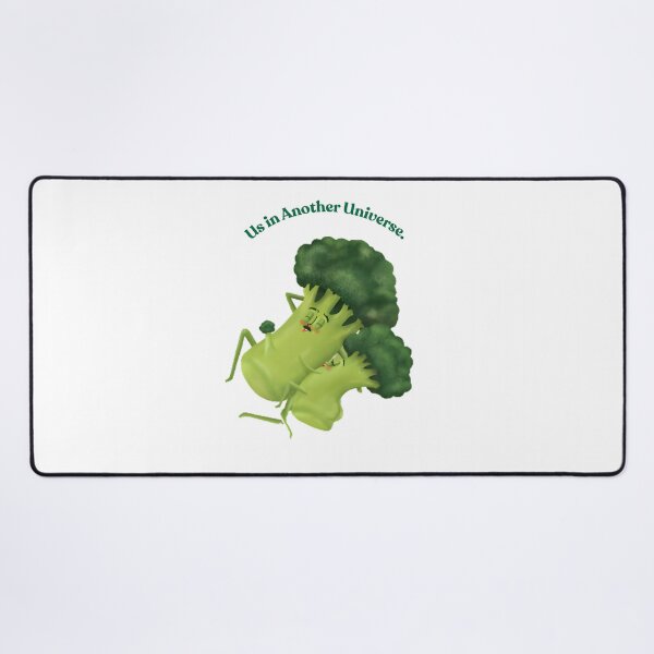Item preview, Us in Another Universe – Cute Broccoli lovely Couple designed and sold by ATLAS TEES.