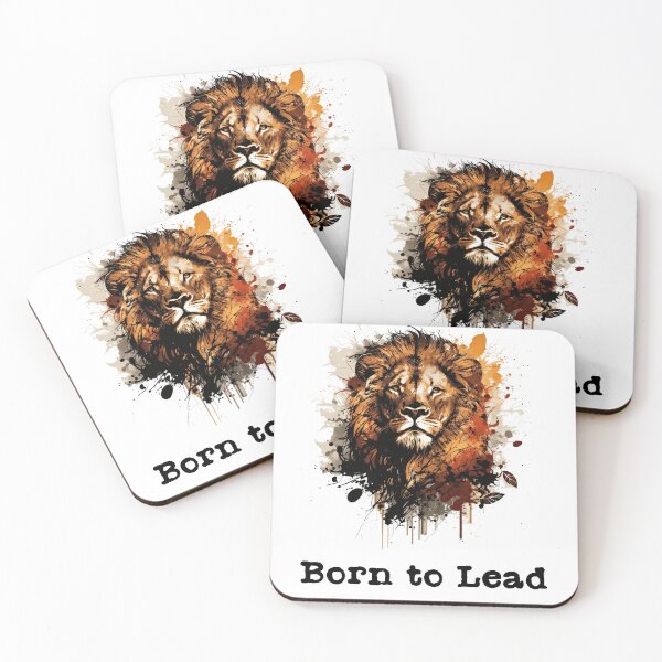 Item preview, Born To Lead Lion – King Energy Motivational Design designed and sold by AM.87.