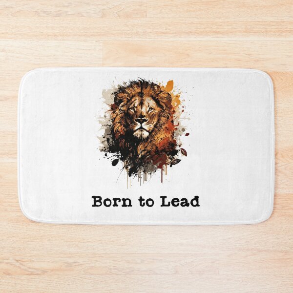 Item preview, Born To Lead Lion – King Energy Motivational Design designed and sold by AM.87.