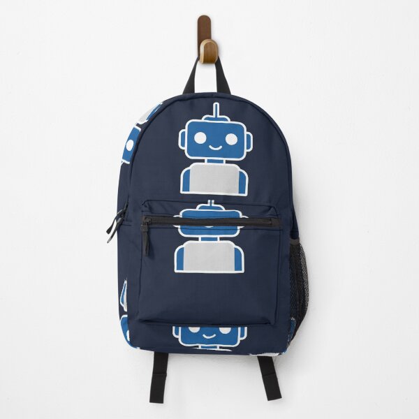 Item preview, Friendly Blue Robot Illustration designed and sold by BounoWorld.