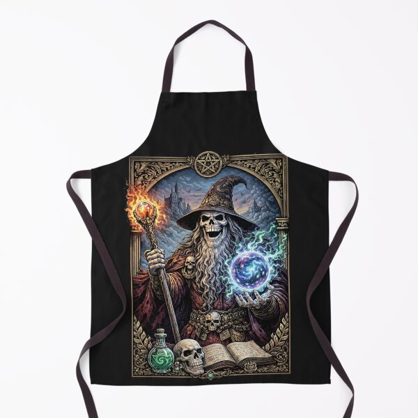 Item preview, The Eternal Sorcery of the Skeleton Lich designed and sold by 4 Fingers Ink.